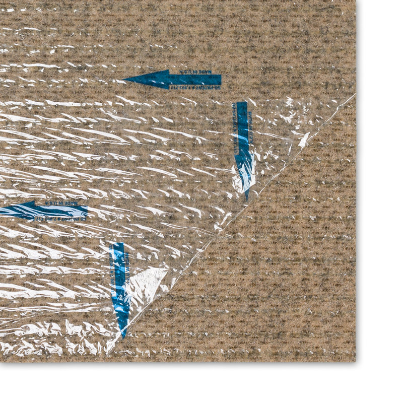 18 po x 18 po intérieur / extérieur, carrelage auto-adhésif en polyester, (paquet de 16) (36 pieds carrés / boîte)