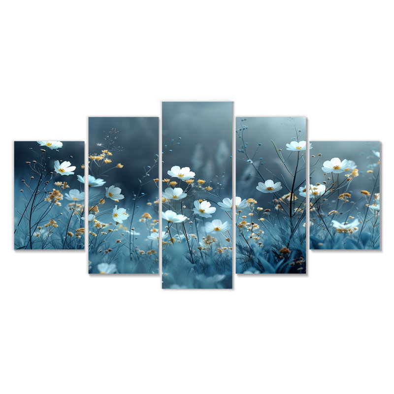 Bibeau - Ensemble d'art sur toile Fleurs sauvages