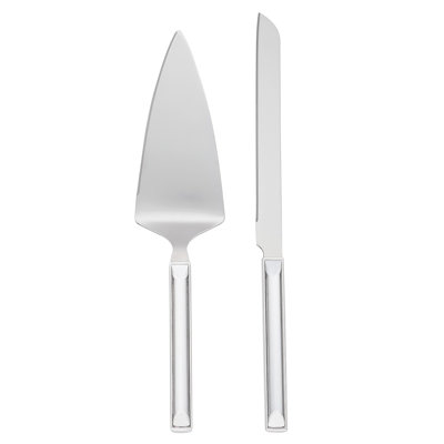 Key Court 2 - Piece Stainless Steel Cake Serving Set