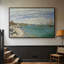 Regatta at Sainte-Adresse, 1867 - Claude Monet, toile tendue avec châssis-132874442-132874448
