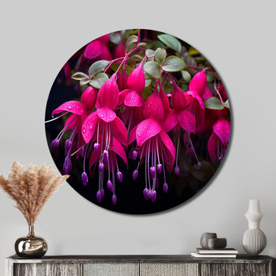 Foerster - Floral Round Metal Decor