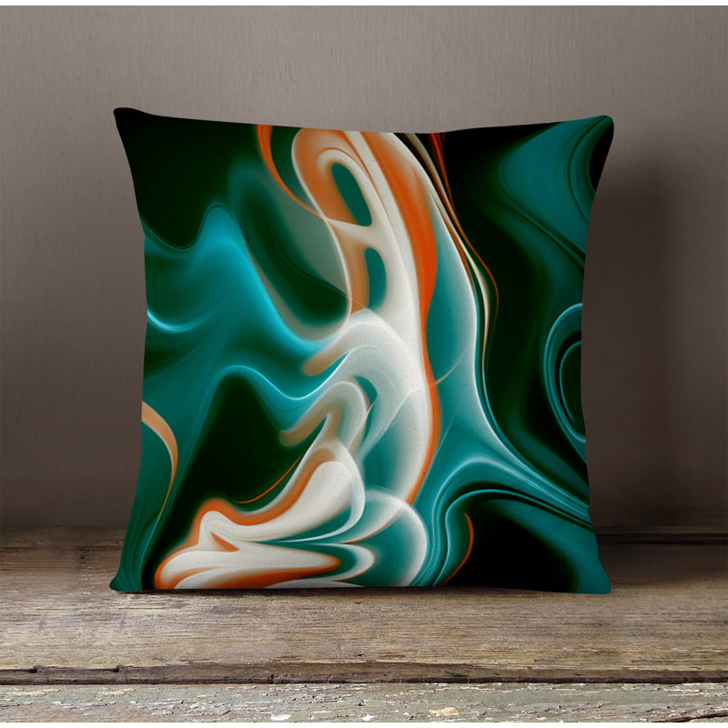 Coussin décoratif, H 20 po x l 20 po, Polyester
