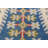 Blue Handmade Wool Oushak Indian Rug 3x6