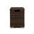 Outdoor Propane Fire Pit Table, 40,000 BTU Rectangle Handmade Rattan Wicker Fire Table Ceramic Tabletop with Steel Lid