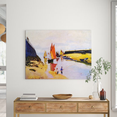 Claude Monet - Wrapped Canvas Painting