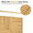 Double Laundry Hamper With Lid, Handwoven Rolling Laundry Basket With Wheels, 115L Dirty Clothes Hamper With Removable Liner Bag, Large Capacity Laundry Sorter For Laundry Room Organization, (Natural)-904067822