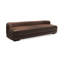 Banc rembourré brun-111988492