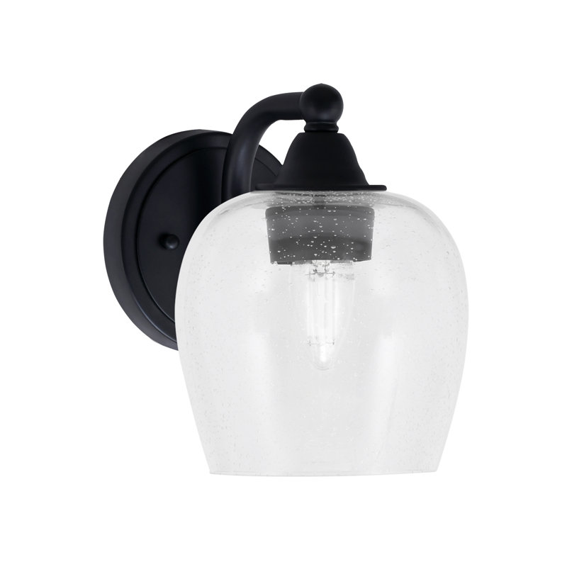 Paramount Wall Sconce, Frosted Clear