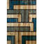 « tetris », impression sur bois-17785645