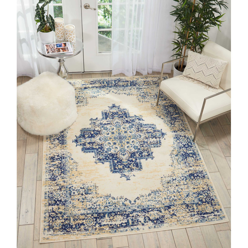 Skender Oriental Indoor Rug, Rectangle 5'3" x 7'3"