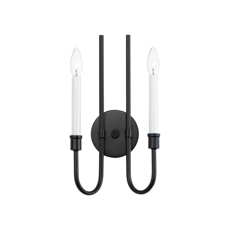Anelys Steel Candle Wall Light