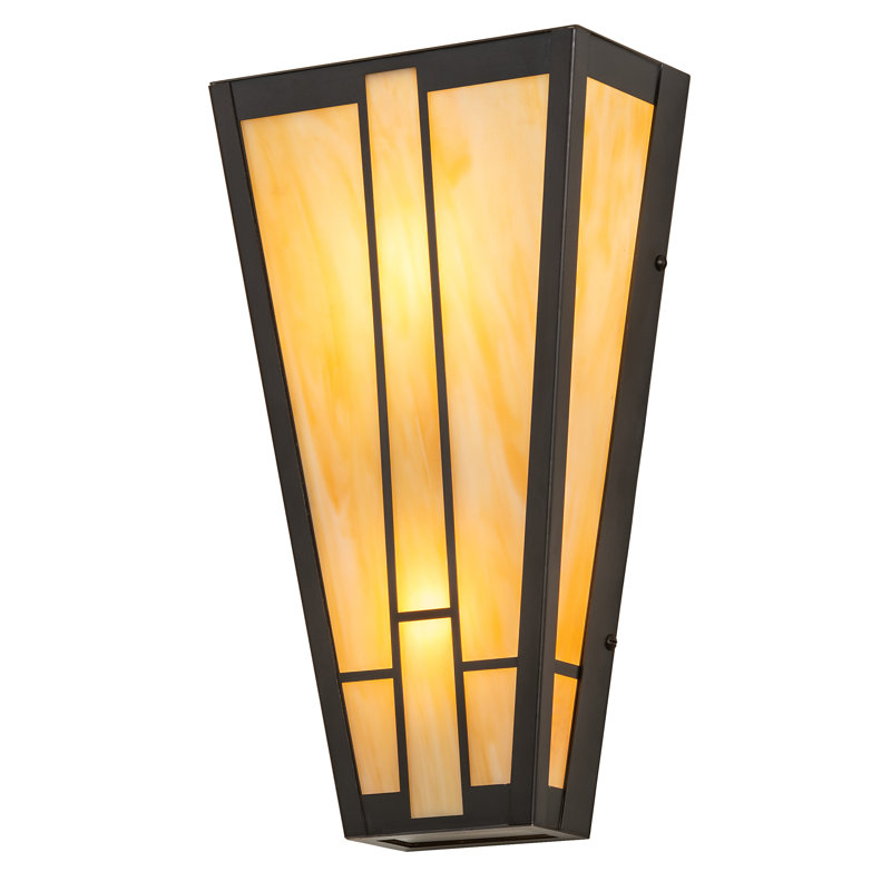 2 - Light LED Flush Mounted Sconce