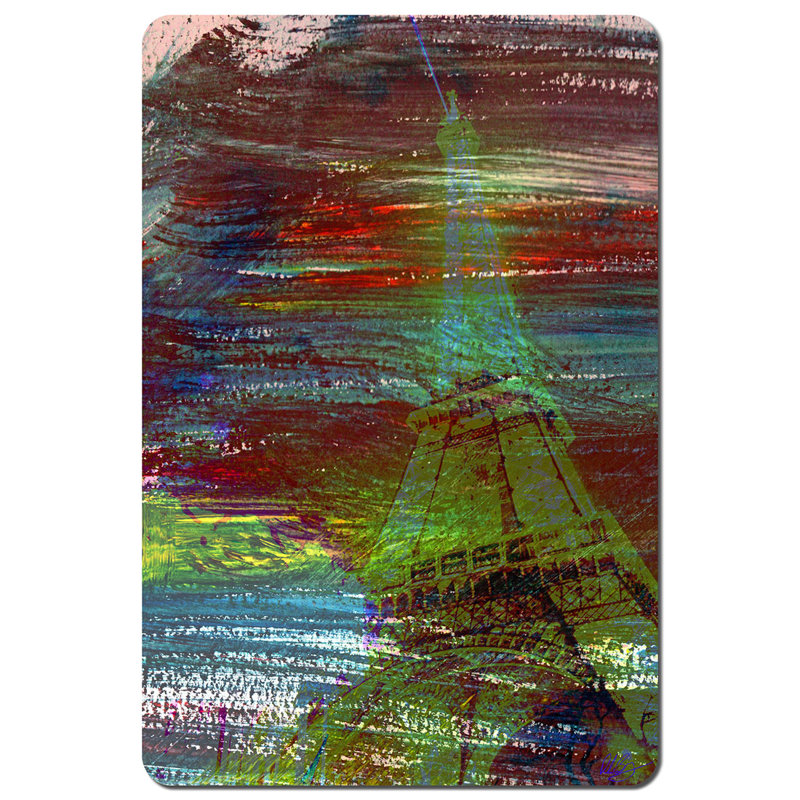 Cristofer Polyester-Coated Hardboard No Pattern Rectangle Placemat