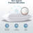 Set Of 2 Cotton Pillows Breathable Hotel Quality Down Alternative Bed Pillow-2006096331