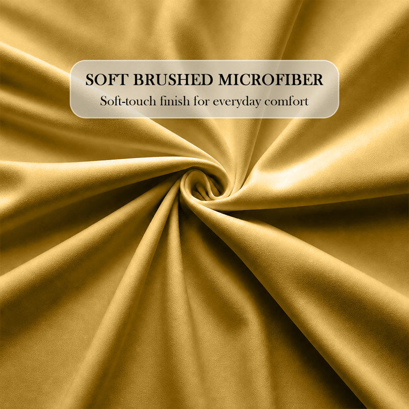 Bedroom Collection Standard Fitted Sheet, Super King, Ochre