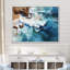 Skyblue vue aérienne des vagues côtières IV - plage, art mural-2020546332-2020546304