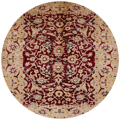 Tapis oriental rouge / beige Mohonk