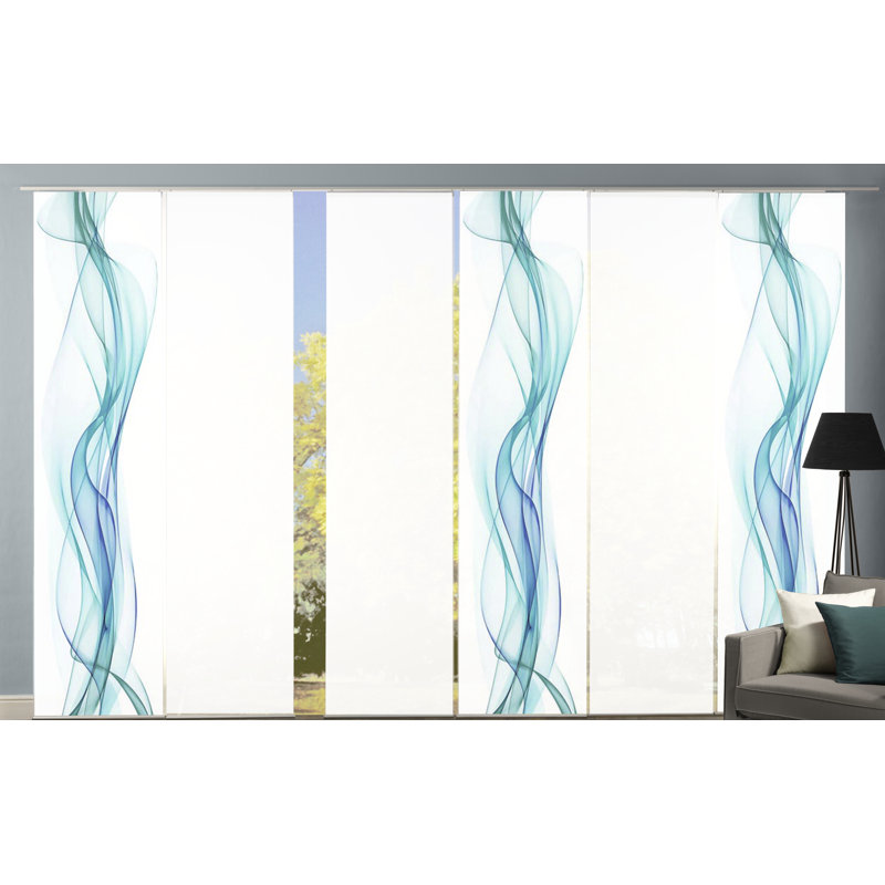 Randle Room Darkening Panel Curtains, Petrol