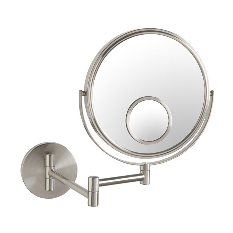 Miroir de maquillage mural grossissant 8 po Jerdon