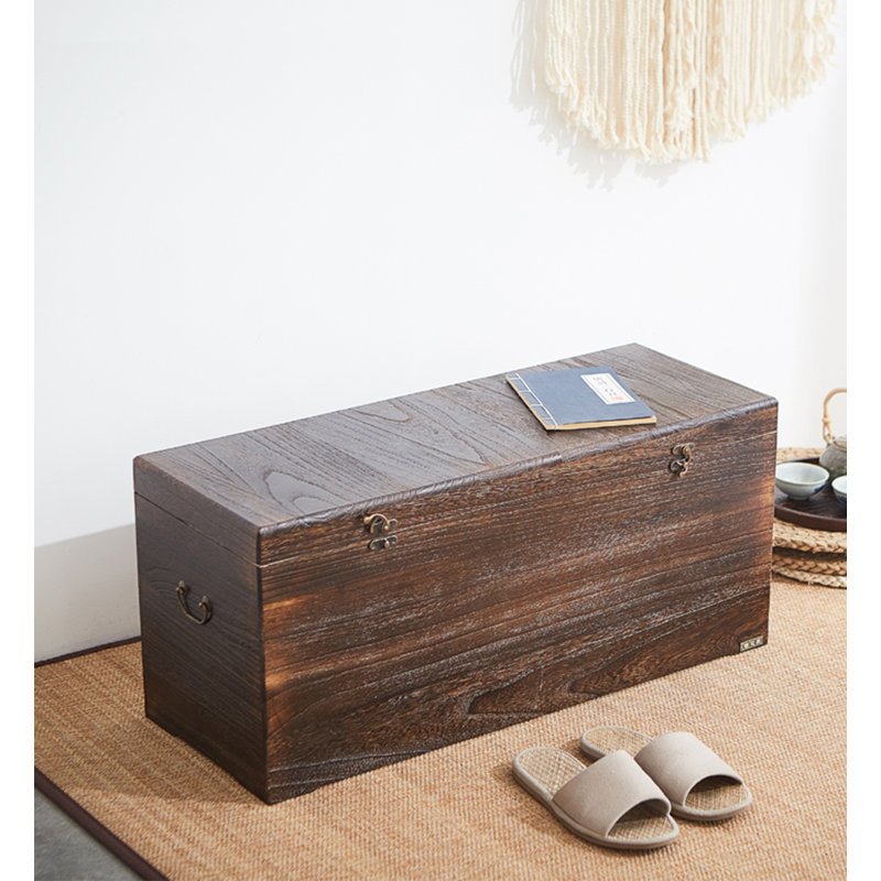 Repose-pieds avec rangement Vintage