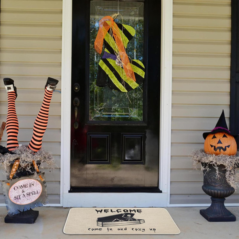 Paillasson d'automne pour Halloween