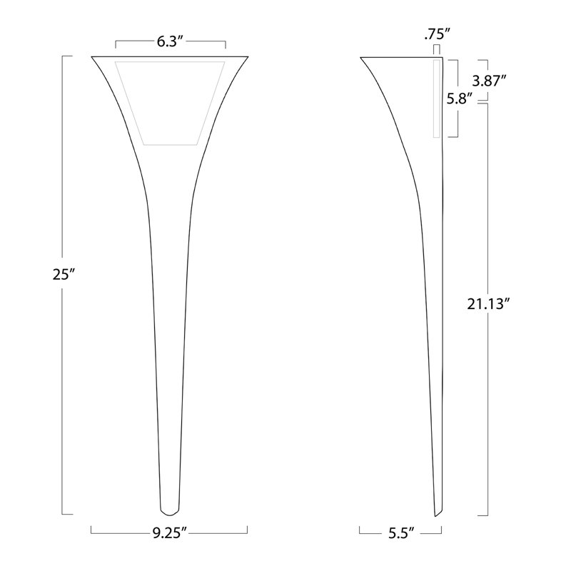 Lillian 1 - Light Wallchiere