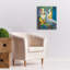 «Red Duck Crossing» par David Galchutt, art mural rouge sur toile