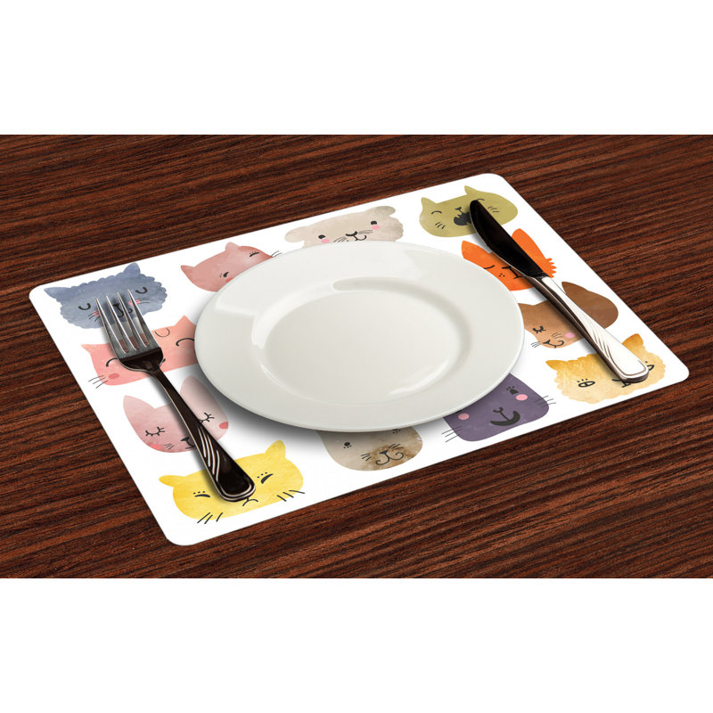 Polyester Animals/Nature Rectangle Placemat