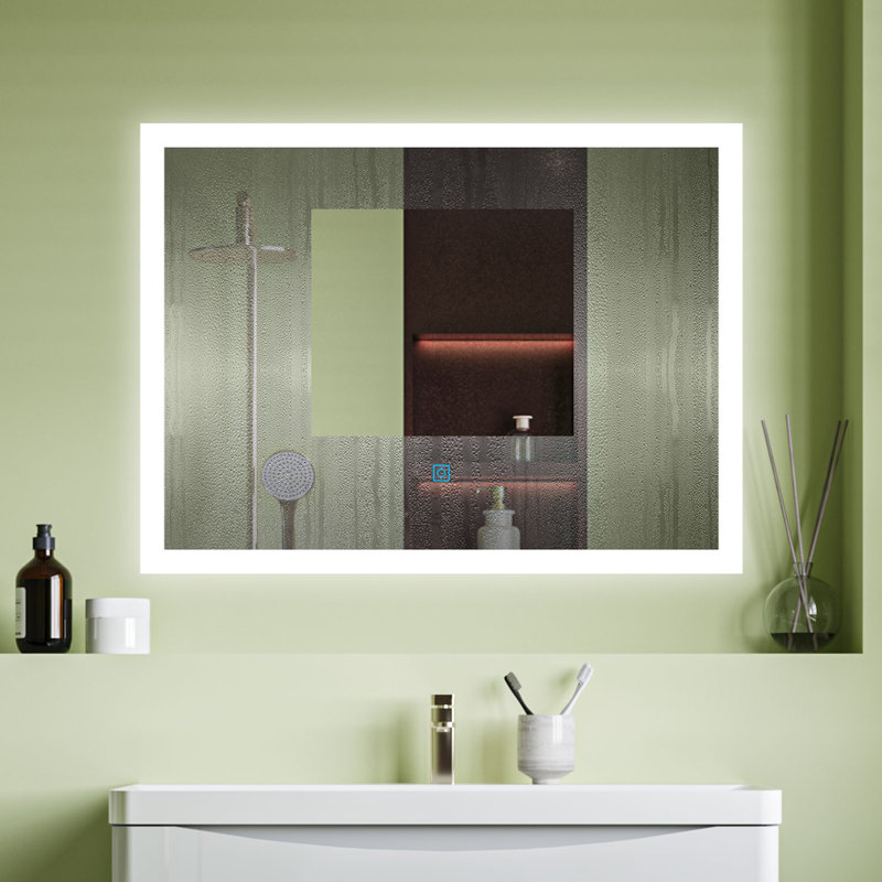 Aahil Rectangle Mirror, 80 cm x 60 cm