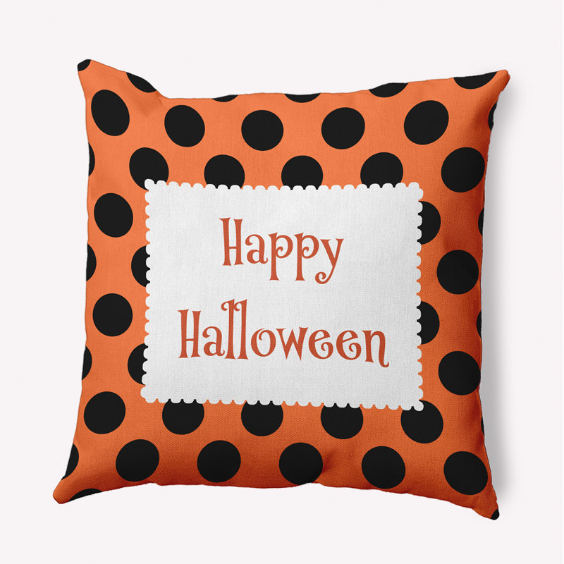 Coussin Vinco, 20 po x 20 po, Orange traditionnel