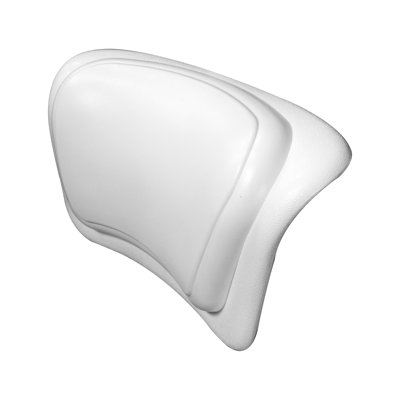 99EDE84AD3CF4051A342FE07F9F0B7D2 12-in x 3-in x 7-in Spa Polyurethane Bathtub Pillow, White