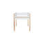 Lit mezzanine simple en bois d'hévéa massif l 78,6 po x P 42,5 po x H 44,3 po Inspirit