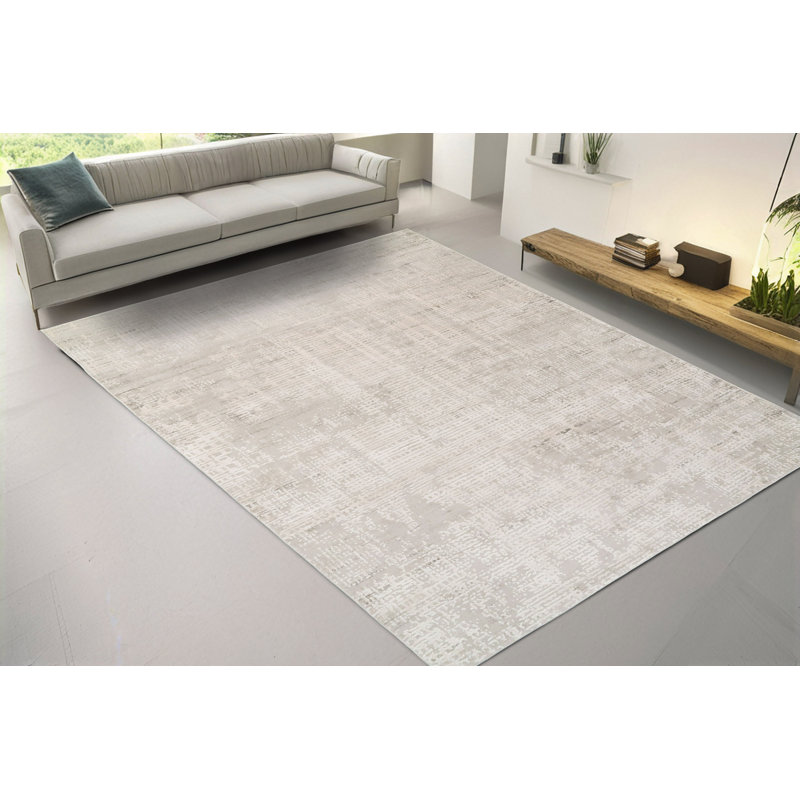 Tapis beige Shaniya, Rectangle 12 pi x 15 pi