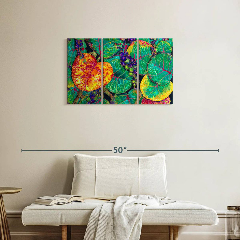Harnek Seagrape, 20" H x 33" W