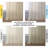 Larsen Faux Linen Sheer Curtains for Bedroom, Living Room Curtains for Large Window Single Panel Drape-114335417-114335423