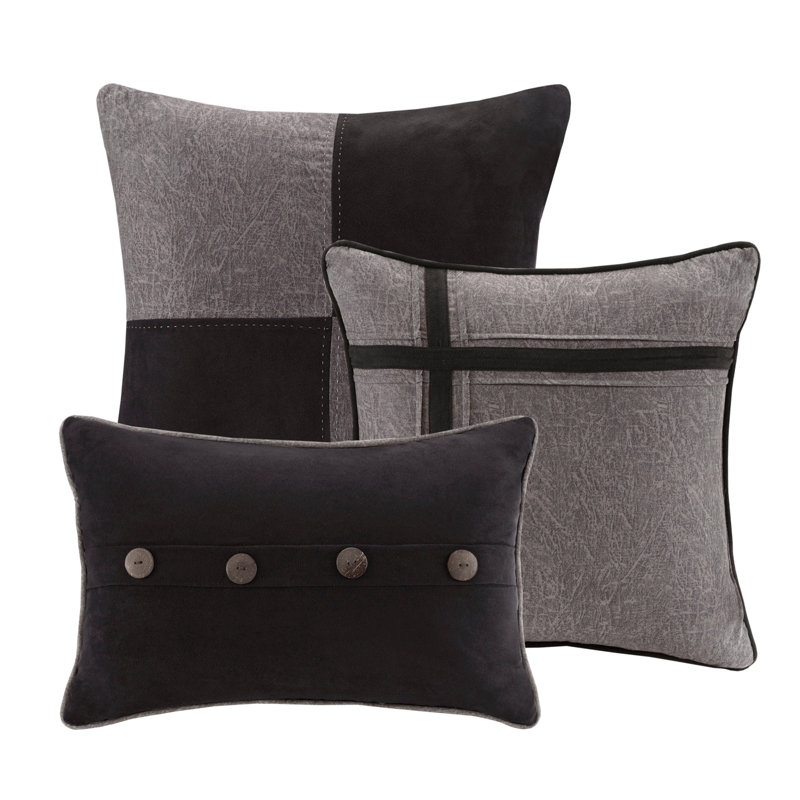 7 Piece Comforter Set Grey