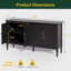 Buffet 58,9 pouces avec tablettes ajustables-130171714