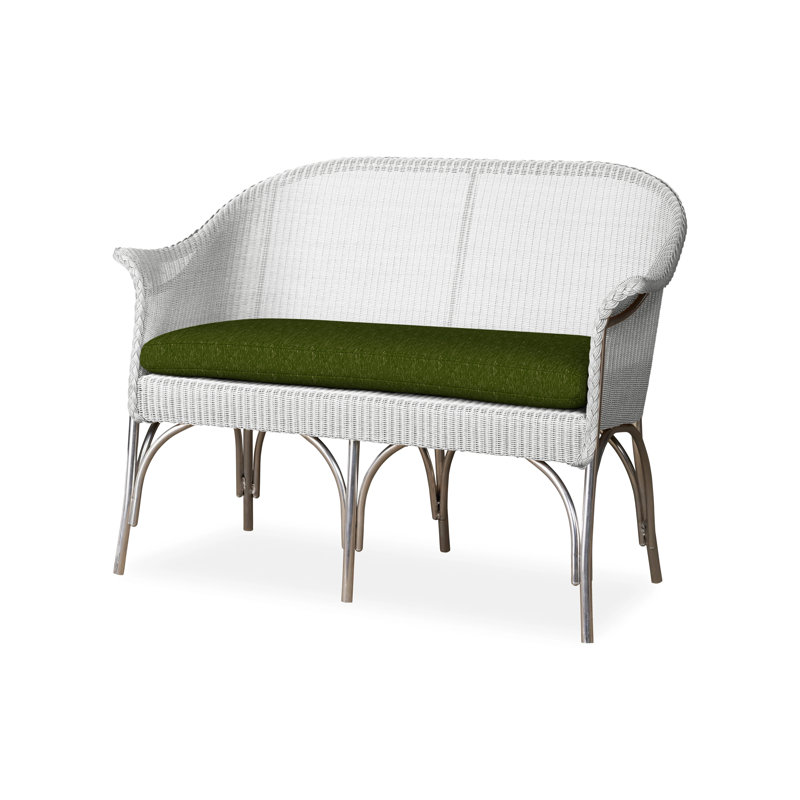 All Seasons Outdoor 2 - Seat, White, Bamboo Bay Sky