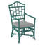 Chippendale Upholstered Arm Chair-1252848210-1252848225