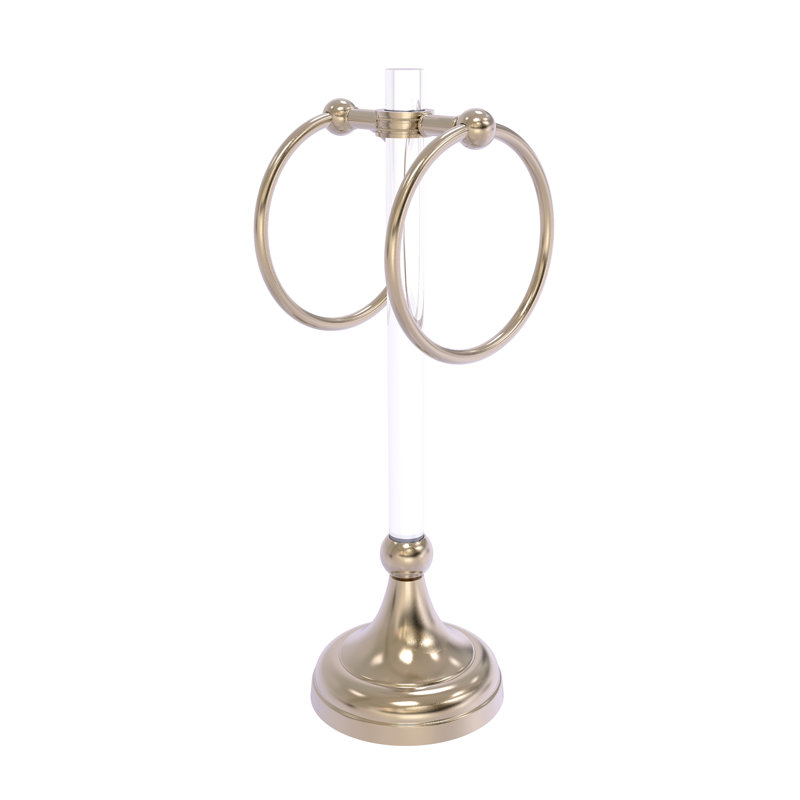 Porte-serviettes de comptoir Jarrell, Étain antique