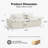 Boat-Shaped Armless Chenille Sofa, Ready-to-Use Compressed Packaging-1677029821