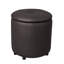 Acelina 14,96 po de large, similicuir rond-1992151