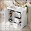 Meuble-lavabo transitionnel de 36 pouces avec lavabo en céramique, portes à fermeture douce, tablette réglable et grand espace de rangement-1150366572