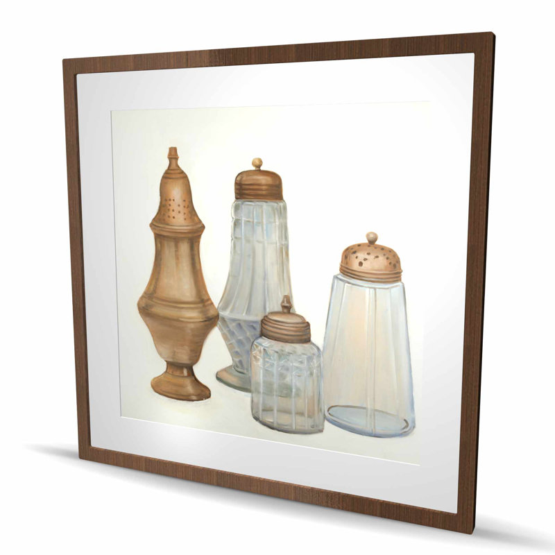 Antique salière et poivrière | Art de cuisine