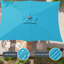Parasol de marché inclinable 108 po Rydder-705964429