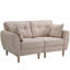 Soto Linen Blend Sofa-1493036996