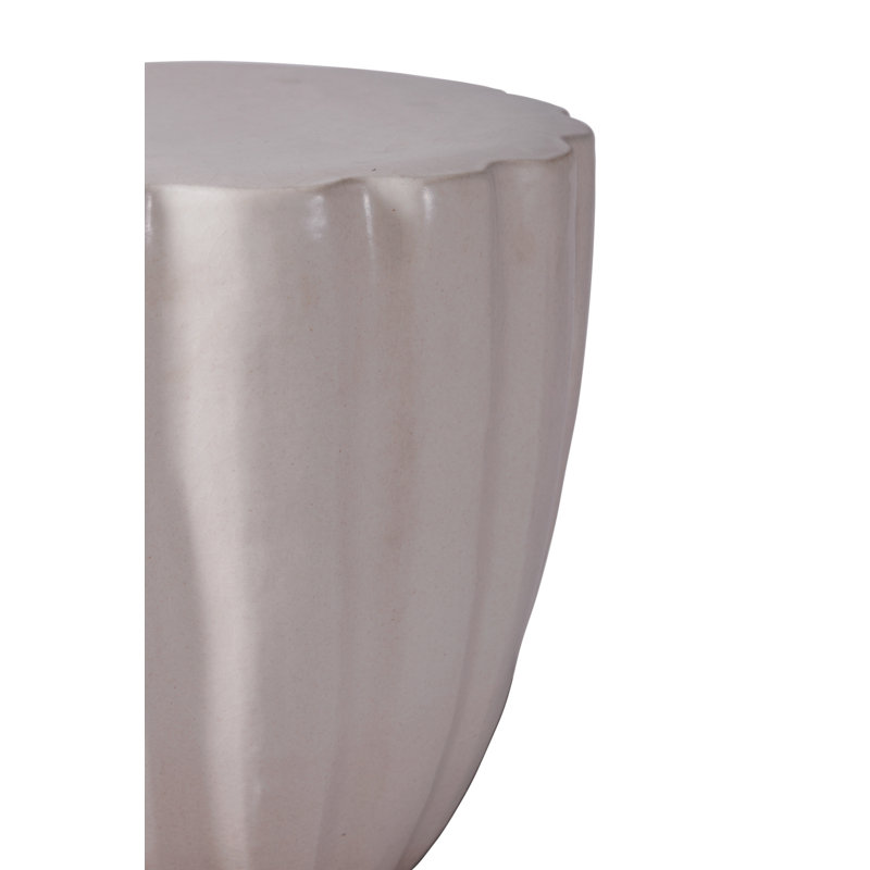 Accent Stool, Linen Semi-Gloss
