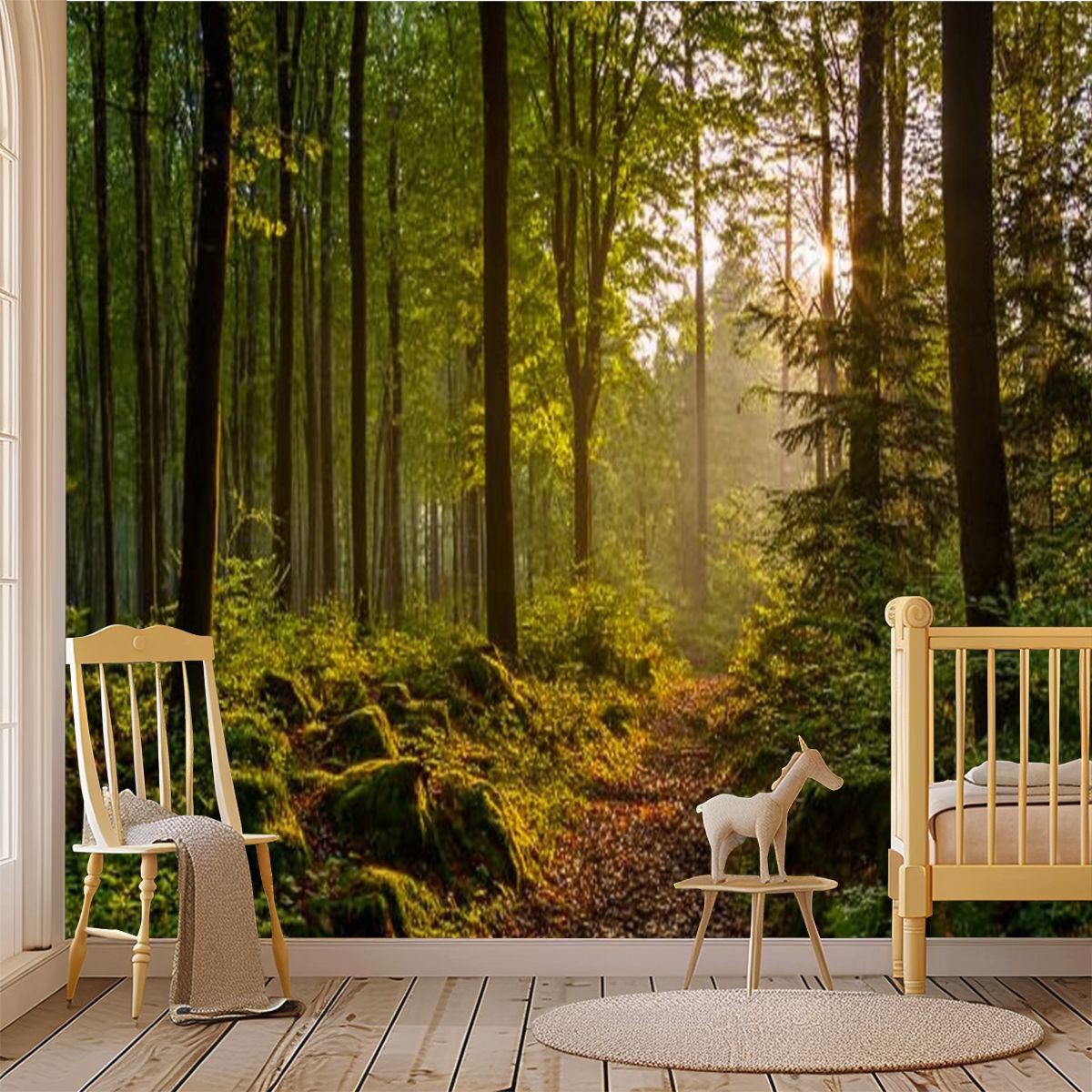 Latitude Run® Peel and Stick Wallpaper Wall Mural Beautiful mysterious ...