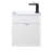 18'' Modern White Wall Mounted Single Bathroom Vanity Set