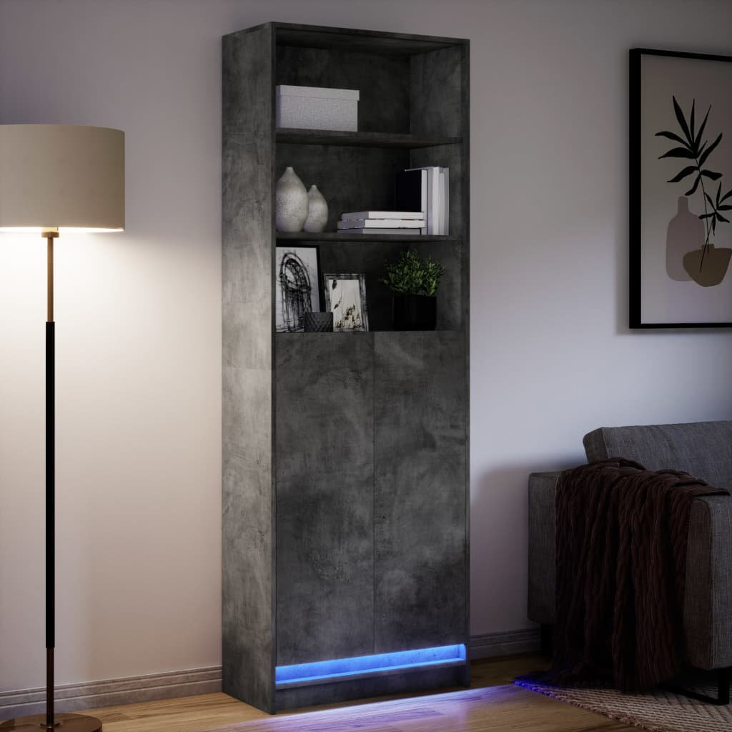 Highboard mit LED-Beleuchtung